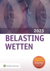 Omslag van Belastingwetten - pocketeditie 2023