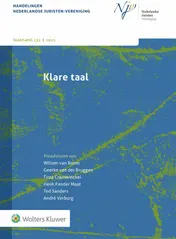 Omslag van Klare taal