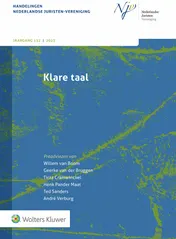 Omslag van Klare taal