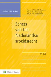Omslag van Schets van het Nederlandse arbeidsrecht