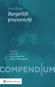 Omslag van Compendium Burgerlijk procesrecht