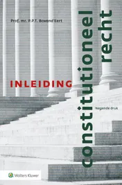 Omslag van Inleiding constitutioneel recht