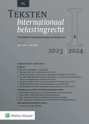 Omslag van Teksten Internationaal belastingrecht 2023/2024