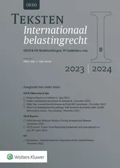 Omslag van Teksten Internationaal belastingrecht 2023/2024