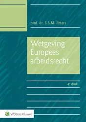 Omslag van Wetgeving Europees arbeidsrecht