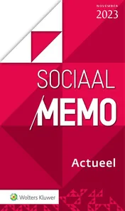 Omslag van Sociaal memo actueel november 2023