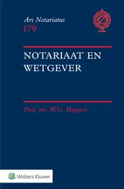 Omslag van Notariaat en wetgever