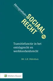 Omslag van Transitiefunctie in het ontslagrecht en werkloosheidsrecht