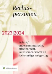 Omslag van Rechtspersonen 2023/2024