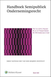Omslag van Handboek Semipubliek Ondernemingsrecht