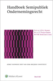 Omslag van Handboek semipubliek ondernemingsrecht