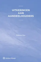Omslag van Uitkeringen aan aandeelhouders