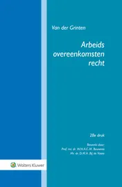 Omslag van Arbeidsovereenkomstenrecht