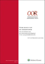 Omslag van Voor risico van de ondernemer