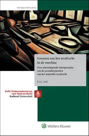 Omslag van Grenzen van het strafrecht in de voorfase