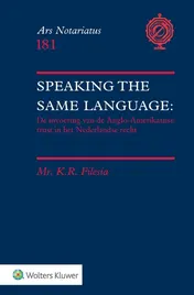 Omslag van Speaking the same language