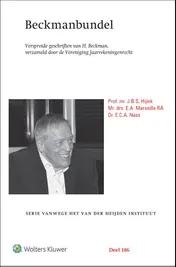Omslag van Beckmanbundel