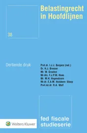 Omslag van Belastingrecht in Hoofdlijnen
