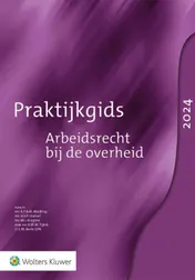 Omslag van Praktijkgids Arbeidsrecht bij de overheid 2024