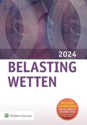 Omslag van Belastingwetten 2024