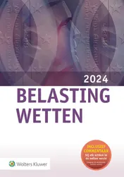 Omslag van Belastingwetten 2024