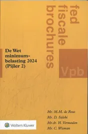 Omslag van De Wet minimumbelasting 2024 (Pijler 2)