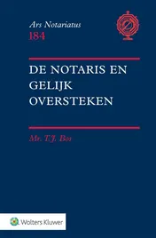 Omslag van De notaris en gelijk oversteken
