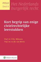 Omslag van Kort begrip van enige civielrechtelijke leerstukken