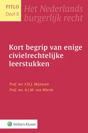 Omslag van Kort begrip van enige civielrechtelijke leerstukken
