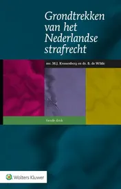 Omslag van Grondtrekken van het Nederlandse strafrecht