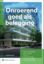 Omslag van Onroerend goed als belegging