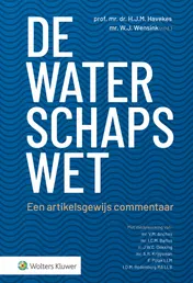 Omslag van De Waterschapswet