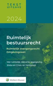 Omslag van Tekstuitgave Ruimtelijk bestuursrecht 2024/1