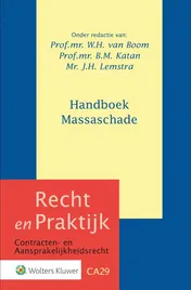 Omslag van Handboek Massaschade