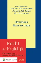 Omslag van Handboek Massaschade