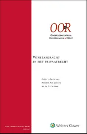 Omslag van Winstafdracht in het privaatrecht