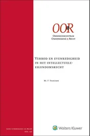 Omslag van Verbod en evenredigheid in het intellectuele-eigendomsrecht