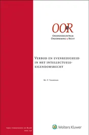 Omslag van Verbod en evenredigheid in het intellectuele-eigendomsrecht