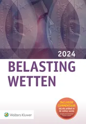 Omslag van Belastingwetten - pocketeditie 2024