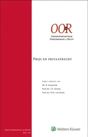 Omslag van Prijs en privaatrecht