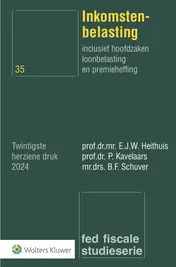 Omslag van Inkomstenbelasting