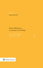 Omslag van Buiten faillissement en surseance van betaling