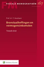 Omslag van Bronstaatheffingen en vermogensinkomsten