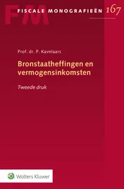 Omslag van Bronstaatheffingen en vermogensinkomsten