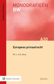 Omslag van Europees Privaatrecht