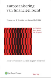 Omslag van Europeanisering van financieel recht