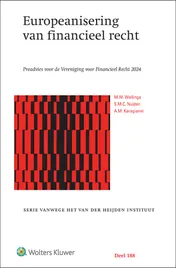 Omslag van Europeanisering van financieel recht