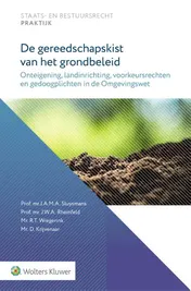 Omslag van De gereedschapskist van het grondbeleid