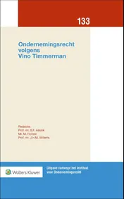 Omslag van Ondernemingsrecht volgens Vino Timmerman