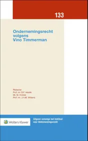 Omslag van Ondernemingsrecht volgens Vino Timmerman